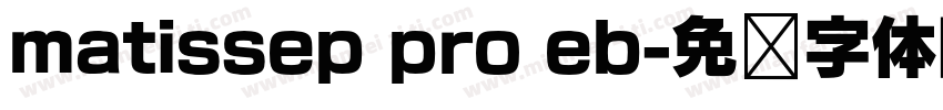 matissep pro eb字体转换
